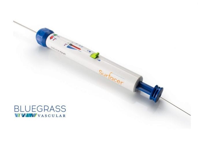 Bluegrass Vascular Announces Decision By Medicare To Assign A New Technology Ambulatory Payment Classification (Apc) For The Surfacer® System Procedure