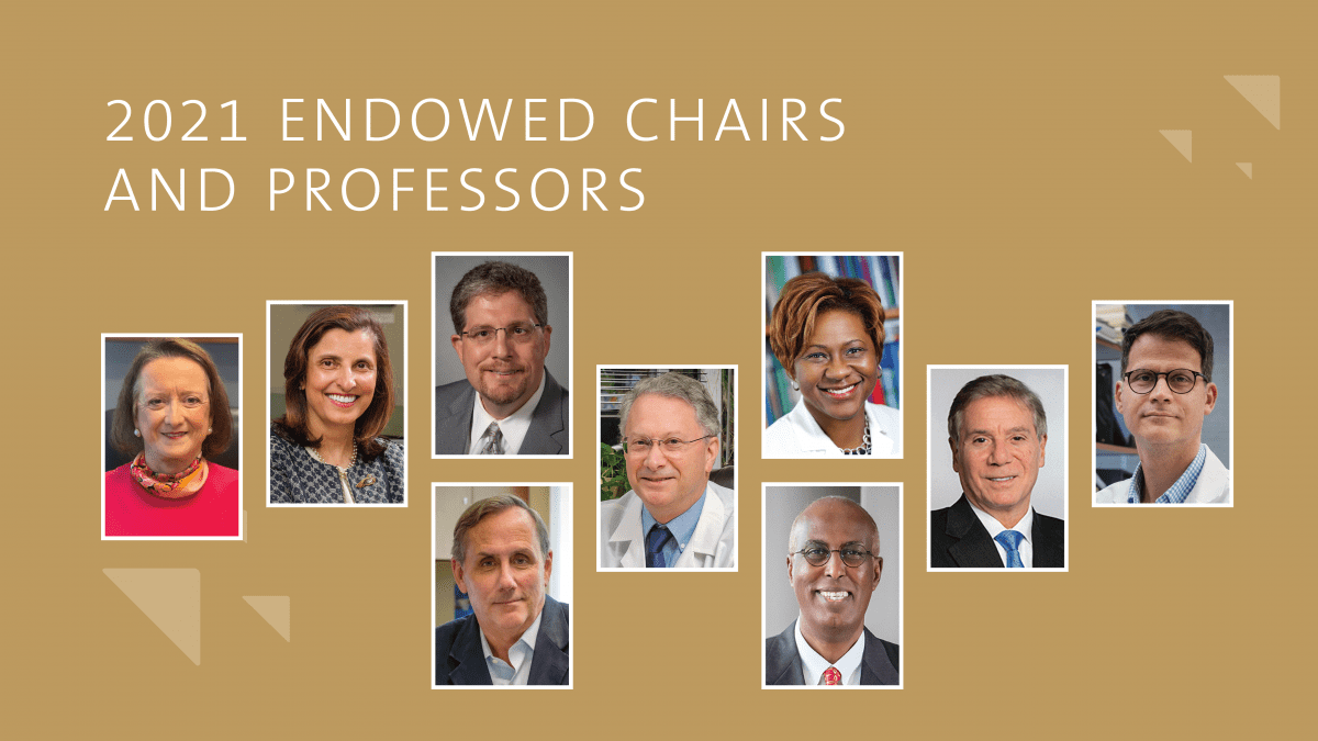 2021 Endowed Chairs And Professors