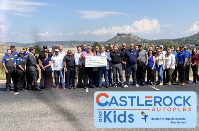 News Castle Rock Autoplex Donates $35,000 To Children’s Hospital Colorado Foundation And Commits To Continued Support Through 2022