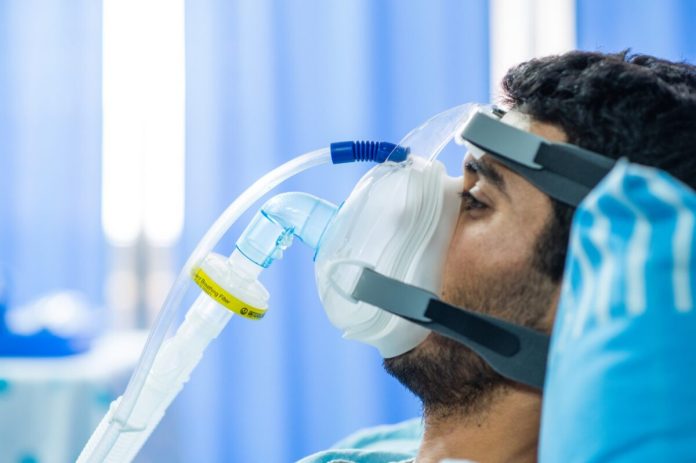Inspir Labs mask being used to treat patients scaled
