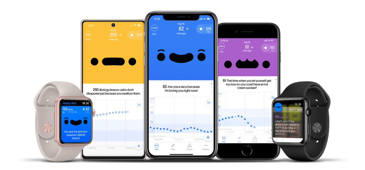 Happy Bob App Integrates With Dexcom CGM to Provide a Playful Way to Engage With Real-Time Glucose Values and Improve Overall Self-Care