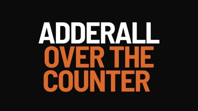 adderall over the counter